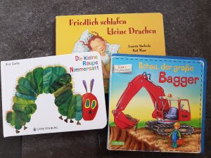 3 Bücher zur Guten Nacht für U3 Kinder