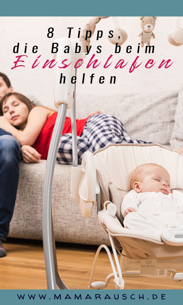 Hilfe mein Baby kann nicht Einschlafen! In diesem Artikel gibt es 8 Tipps wie du deinem Baby beim Einschlafen helfen kannst.