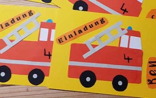 Ideen für Feuerwehrparty Kindergeburtstag und Geschenke zum 4. Geburtstag