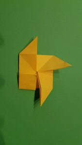 Fische aus Papier falten