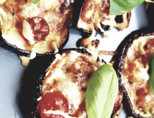 Auberginen-Pizza – Fingerfood einfach, schnell und lecker