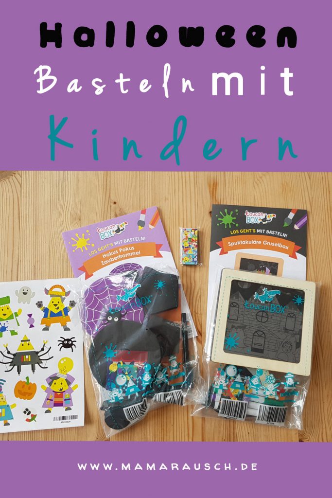 Halloween Basteln mit Kindern toucanBox